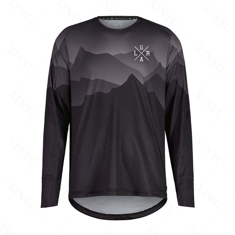 Mountain Biking Apparel - Мужская мотоциклетная футболка Lrga для MTB,
