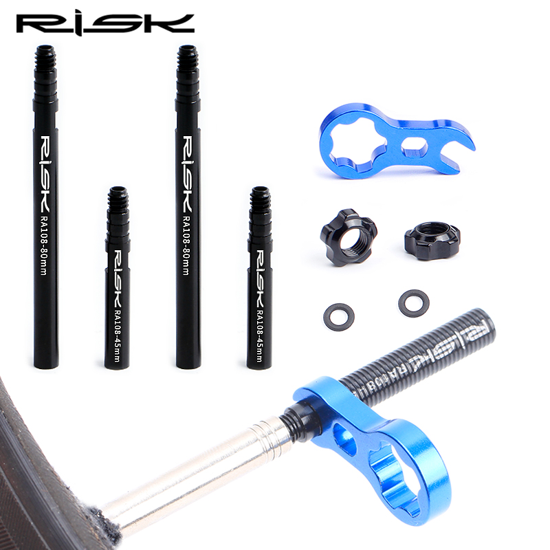 Tubeless Valve Core - Удлинитель клапана RISK Presta для велосипеда