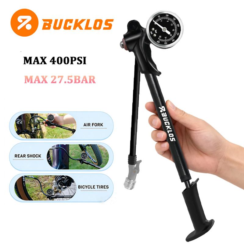 Shock Pump Suspension - BUCKLOS велосипедный воздушный насос высокого давления