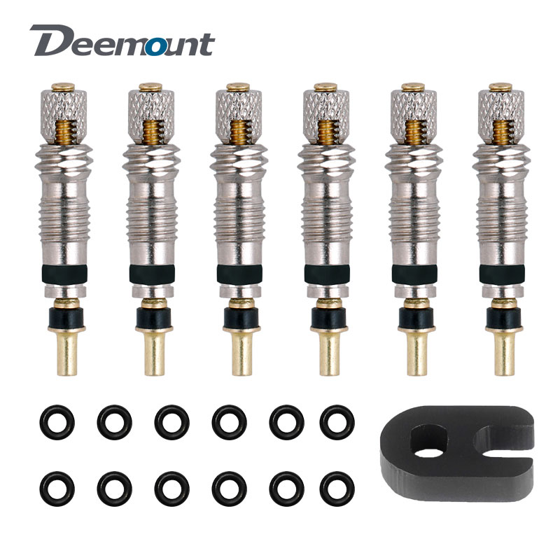 Tubeless Valve Core - Сердечник клапана Deemount Presta, латунная насадка