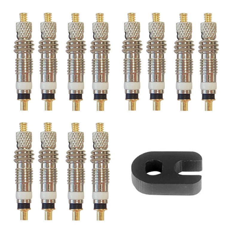 Tubeless Valve Core - 6/12 шт. велосипедный съемный клапан Presta