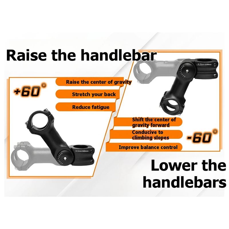 НОВИНКА В НАЛИЧИИ - Регулируем – обзор и цена Handlebar Riser Stem