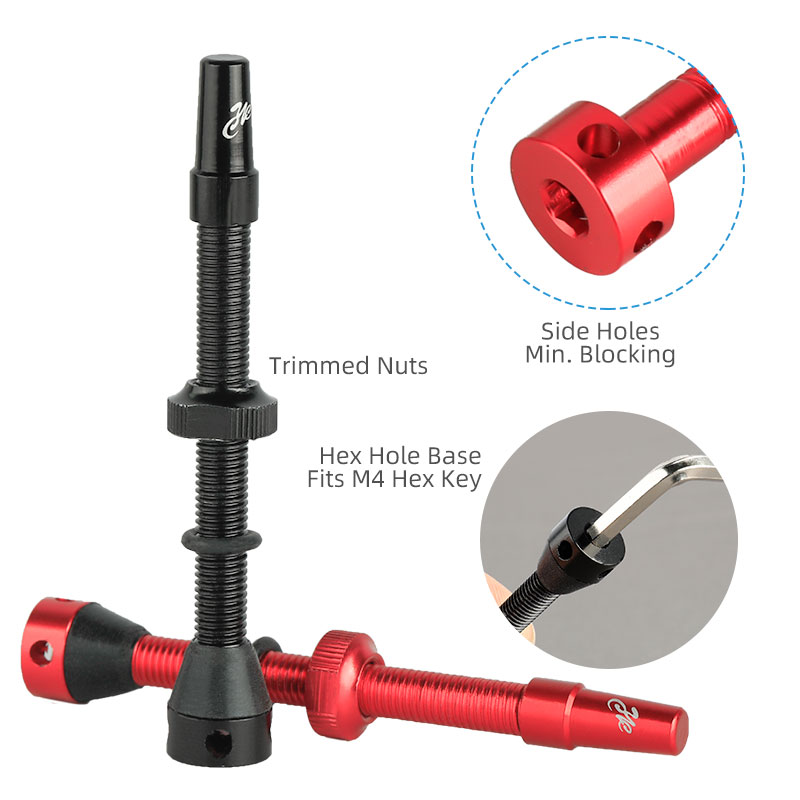 Велосипедные бескамерные клапа – обзор и цена Tubeless Valve Core