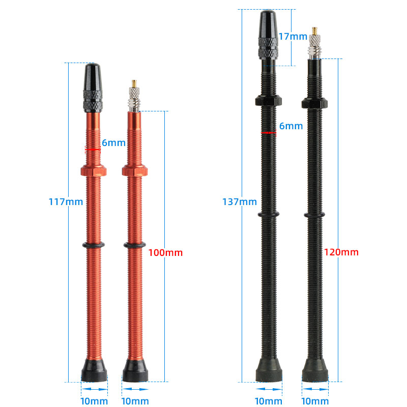 100/120 мм F/V сопла бескамерн – обзор и цена Tubeless Valve Core