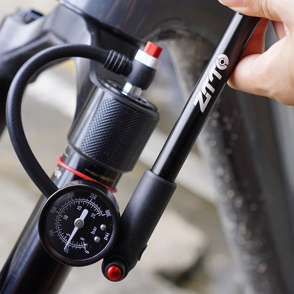 Велосипедный амортизатор ZTTO  – обзор и цена Shock Pump Suspension