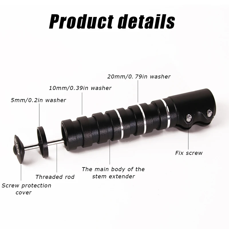 BUCKLOS удлинитель выноса руля – обзор и цена Handlebar Riser Stem
